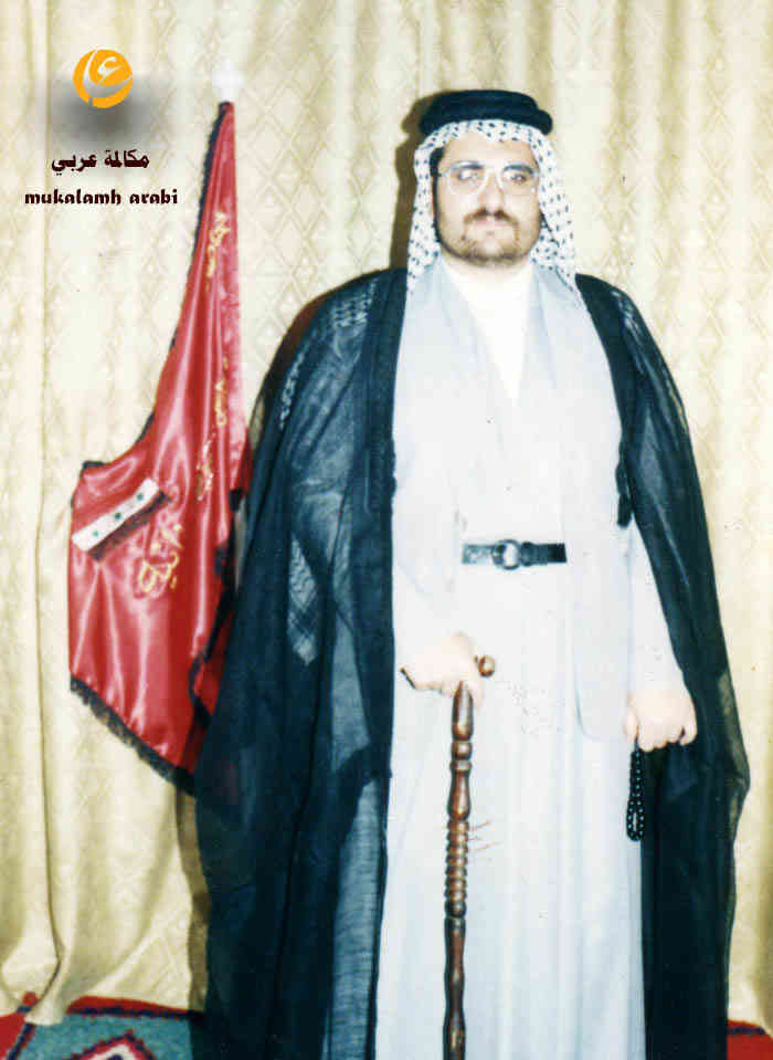 مكالمه عربى، رافع آدم الهاشمى، با لباس قومى عربى، آموزش مكالمه عربى (1)